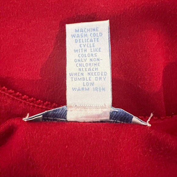 Erika Taylor Woman Intimates Top 2X Holiday Print Sleepwear Long Sleeve Popover - Picture 8 of 9